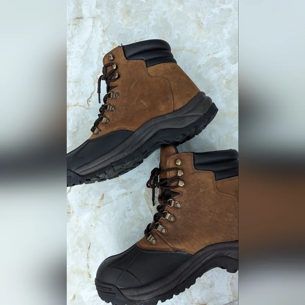 Propet Men's Leather Blizzard Mid Lace Boot Size 13 M(D)